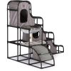 Prevue Pet Products Catville Tower - Gray Print