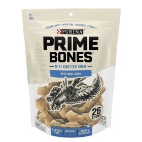 Purina Prime Bones Real Duck Natural Chews for Dogs, 26 ct Pouch